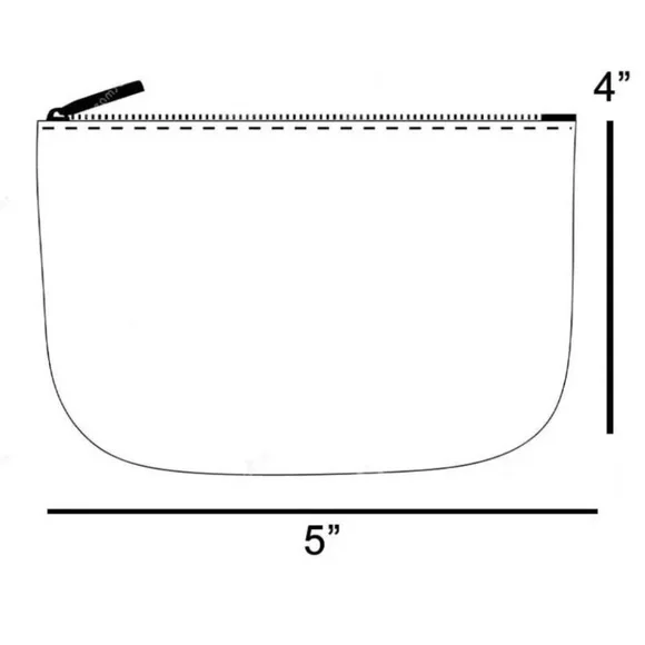 Handmade WINE$ Beaded Coin Purse Bright Pink Lipstick Pouch & Card Holder - Picture 4 of 4